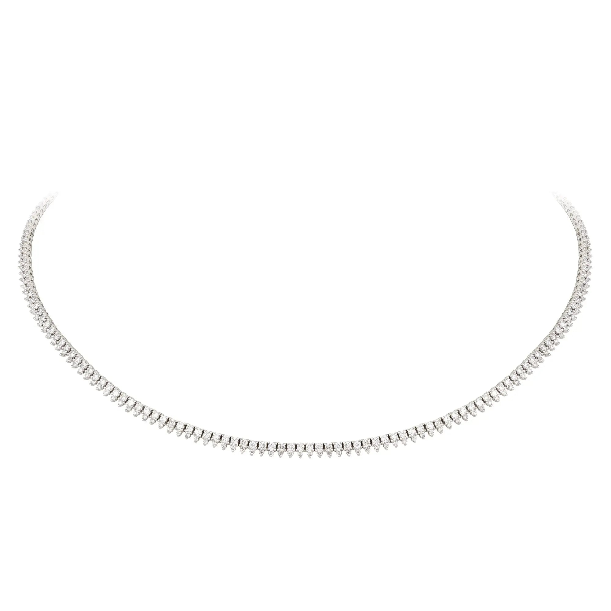 Lorena Diamond Tennis Necklace