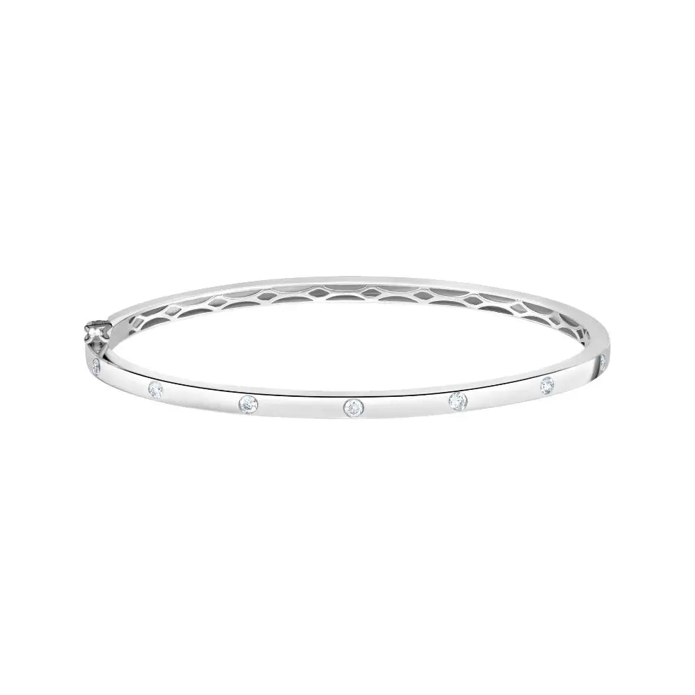 Seven Dot Diamond Bangle - Image 2